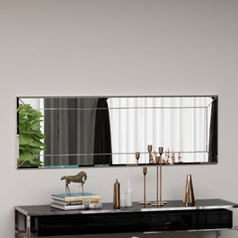 Hanah Home Espejo de tocador Nady Blanco